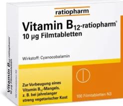 Vitamin B12-ratiopharm 10µg 100 Filmtabletten