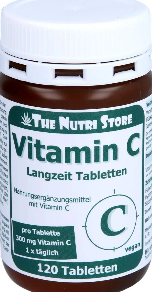 Vitamin C 300 mg 120 Langzeit Tabletten