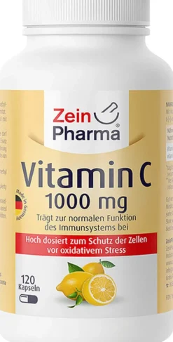Vitamin C 1000 mg Zeinpharma 120 Kapseln