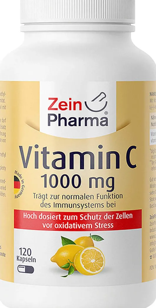 Vitamin C 1000 mg Zeinpharma 120 Kapseln