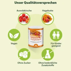 Vitamin C Phospholipid Dr. Jacob s 150 G Pulver