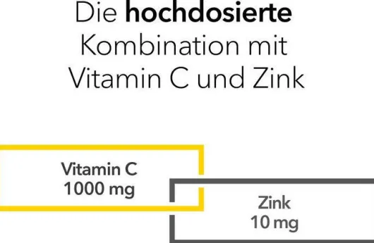 Vitamin C plus Zink-ratiopharm 40 Brausetabletten