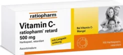 Vitamin C-Ratiopharm Retard 500 mg 100 Kapseln