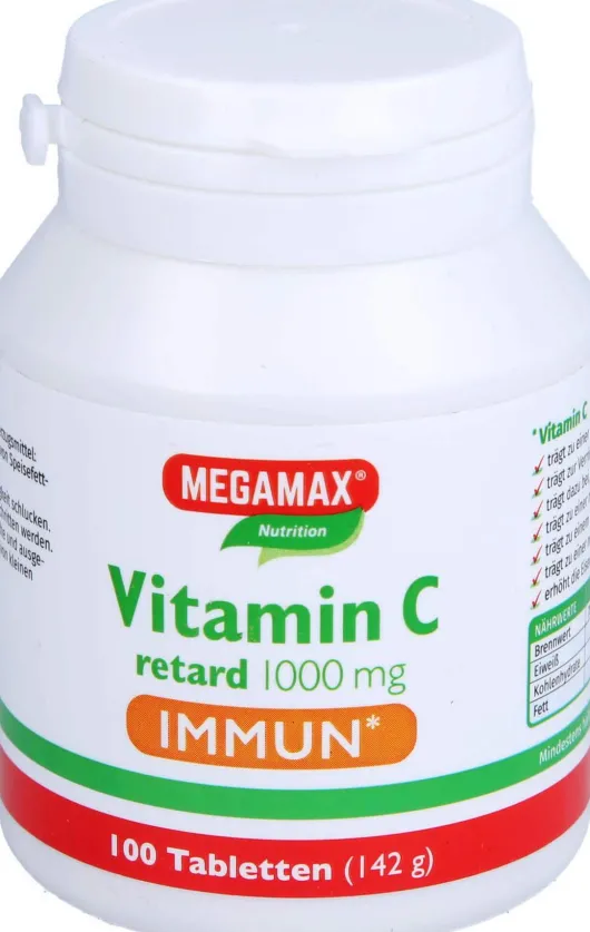 Vitamin C Retard 1000 mg Immun Megamax 100 Filmtabletten