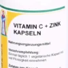 Vitamin C + Zink 25 mg 90 Kapseln