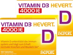 Vitamin D3 Hevert 4000 I.E. 2 x 100 Tabletten