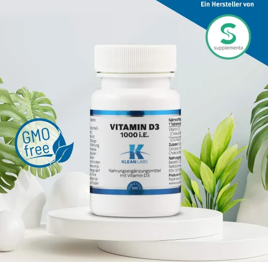 Vitamin D 1000 I.E. 100 Tabletten