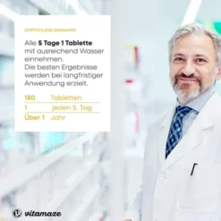 Vitamin D3 K2 5000 I.E. hochdosiert Tabletten 180 Stück