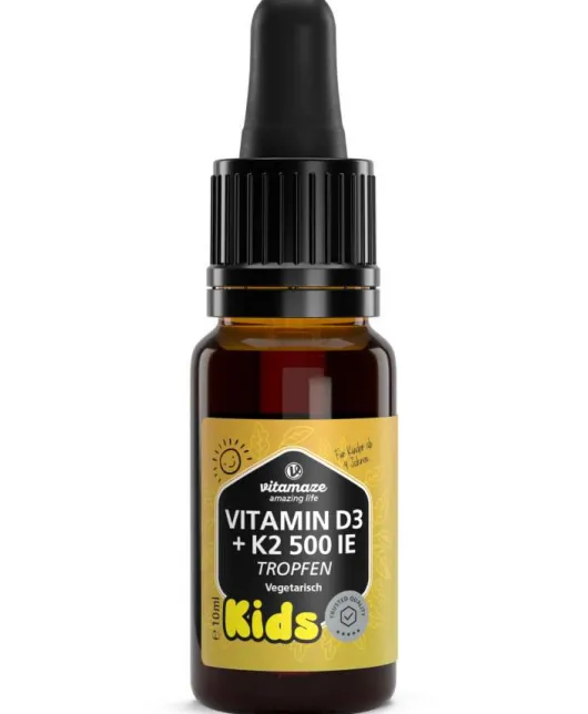 Vitamin D3 K2 500 I.E. Kinder Tropfen 10 ml