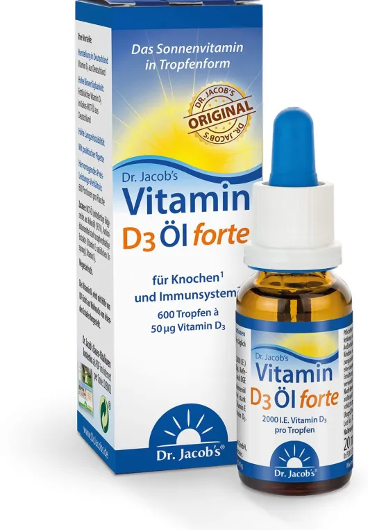 Vitamin D3 Öl Forte Dr.Jacob s 20 ml Tropfen