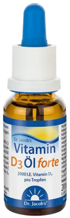 Vitamin D3 Öl Forte Dr.Jacob s 20 ml Tropfen