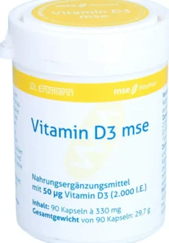 Vitamin D3 Mse 90 Kapseln