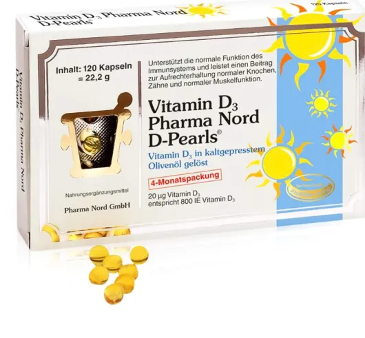 Vitamin D3 Pharma Nord 120 Kapseln