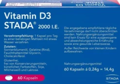 Vitamin D3 Stada 2000 I.E. 60 Kapseln