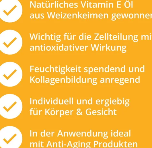 Vitamin E Öl Tocopherol Natürlich 50 ml