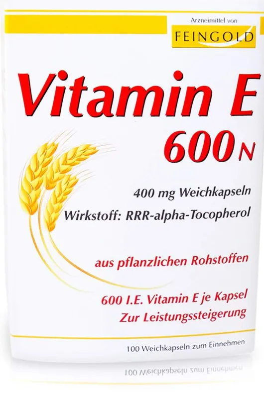 Vitamin E 600 N 100 Weichkapseln
