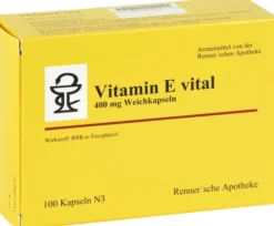 Vitamin E Vital 400 mg Rennersche Apotheke 100 Weichkapseln