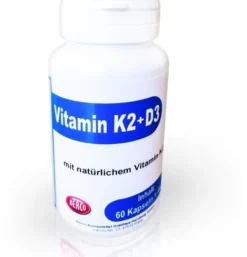 Vitamin K2 + D3 Berco 60 Kapseln