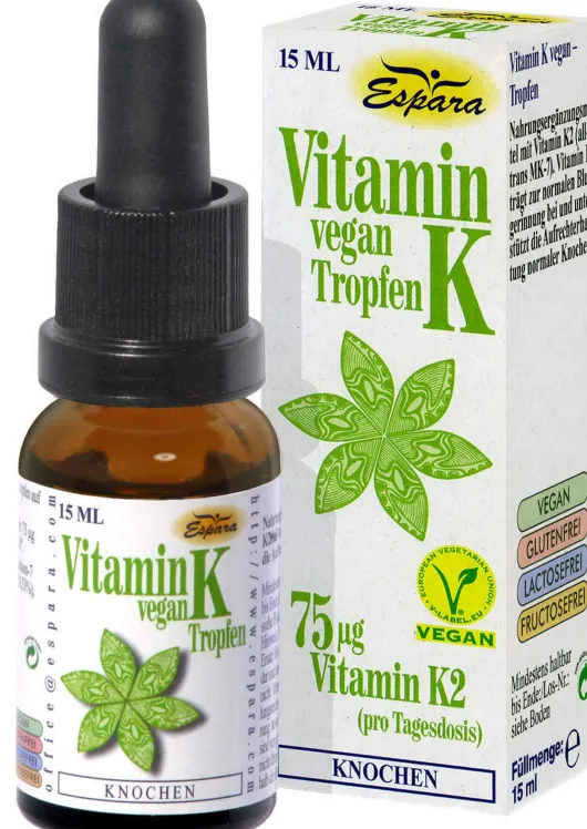 Vitamin K Tropfen Vegan 15 ml Tropfen
