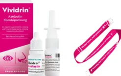 Vividrin Azelastin 1 Kombipackung + gratis Kofferband 1 Stück