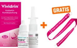 Vividrin Azelastin 1 Kombipackung + gratis Kofferband 1 Stück