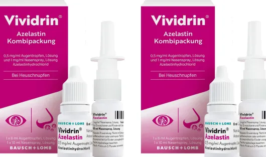 Vividrin Azelastin 2 x 1 Kombipackung