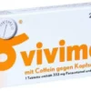 Vivimed Mit Coffein 20 Tabletten