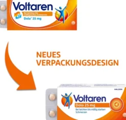 Voltaren Dolo 25 mg 10 überzogene Tabletten