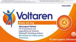 Voltaren Dolo 25 mg 10 überzogene Tabletten