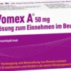 Vomex A 50 mg Lösung zum Einnehmen 12 Beutel