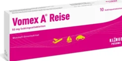 Vomex A Reise 50 mg Sublingualtabletten 10 Stück