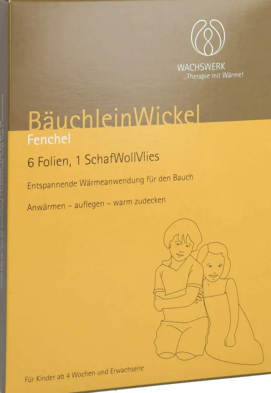 Wachswerk Bäuchlein Wickel Fenchel