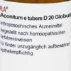 Wala Aconitum E Tubere D20 20 G Globuli