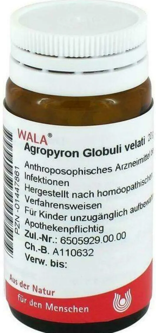Wala Agropyron 20 G Globuli Velati