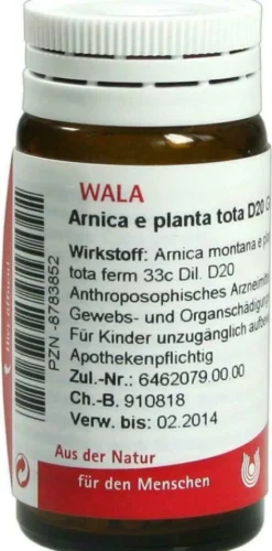 Wala Arnica E Planta Tota D20 20 G Globuli