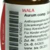 Wala Aurum Comp. 20 G Globuli