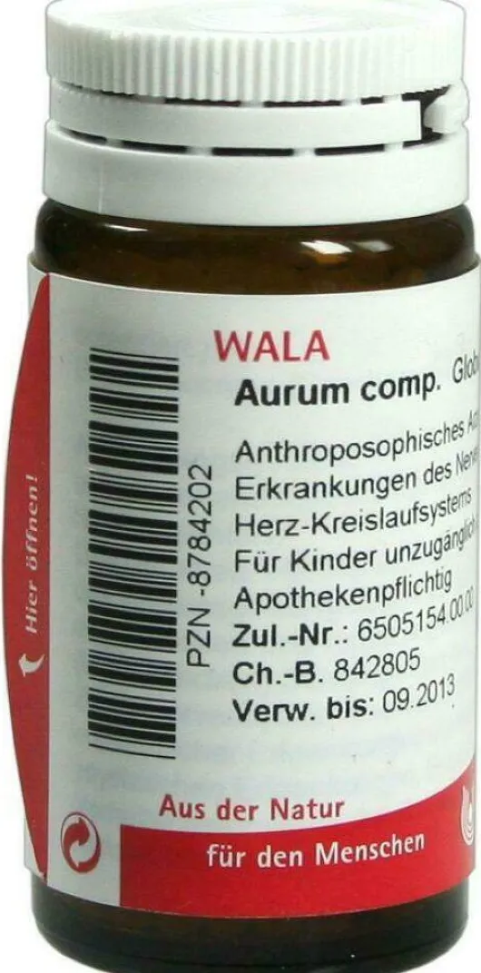 Wala Aurum Comp. 20 G Globuli