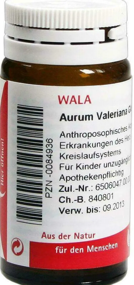 Wala Aurum Valeriana Velati 20 G Globuli