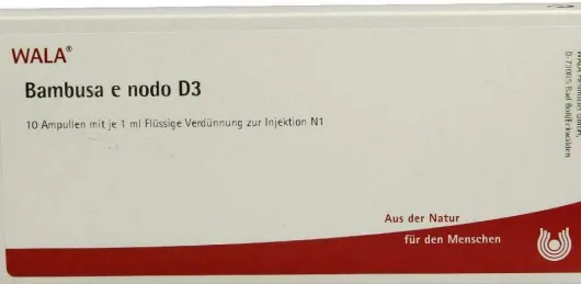 Wala Bambusa E Nodo D3 10 X 1 ml Ampullen