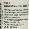 Wala Barium Pancreas Comp. 20 G Globuli