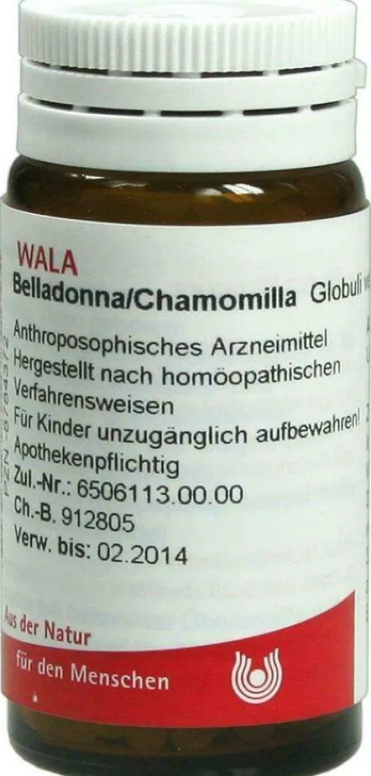 Wala Belladonna Chamomilla 20 G Globuli