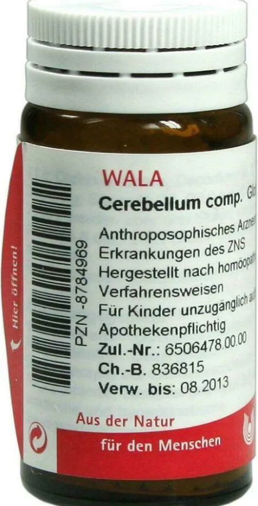 Wala Cerebellum Comp. 20 G Globuli