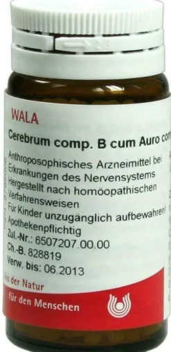 Wala Cerebrum Comp.B Cum Auro Comp. 20 G Globuli