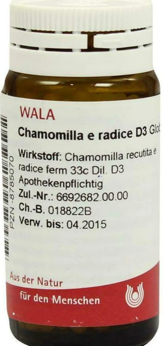Wala Chamomilla E Radice D3 20 G Globuli