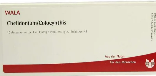 Wala Chelidonium Colocynthis 10 X 1 ml Ampullen