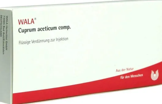 Wala Cuprum Aceticum Comp. 10 X 1 ml Ampullen