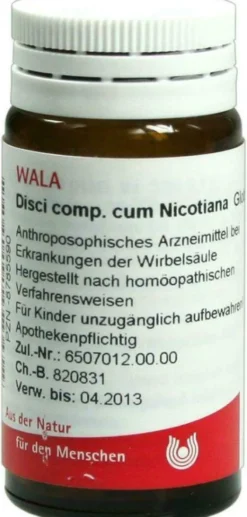 Wala Disci Comp. Cum. Nicotiana 20 G Globuli