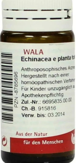 Wala Echinacea E Planta Tota D3 20 G Globuli