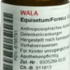 Wala Equisetum Formica 20 G Globuli