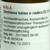 Wala Gentiana Lutea E Radice D2 20 G Globuli